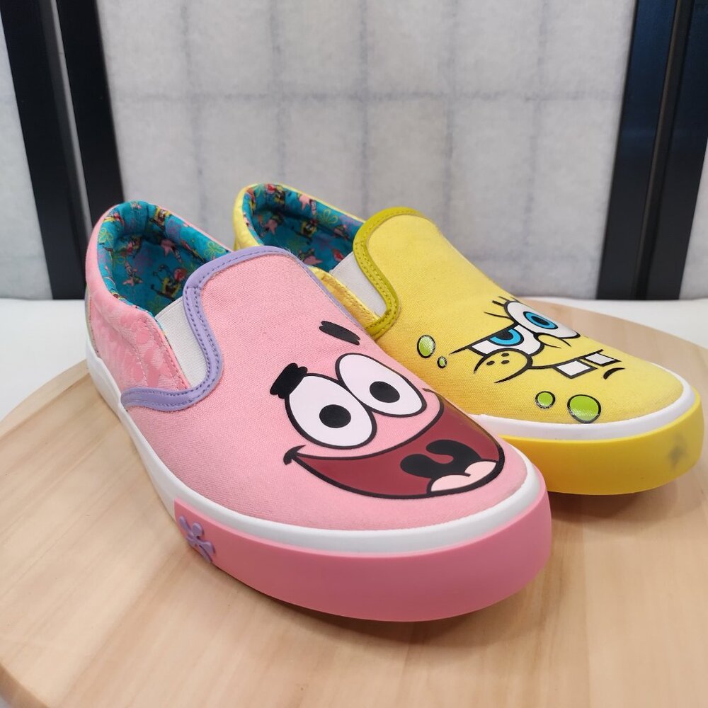 Spongebob Squarepants & Patrick Multicolor Slip-O… - image 3